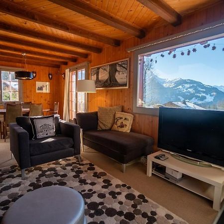 Chalet For 6 People Ideally Located In Gryon Villa Eksteriør billede