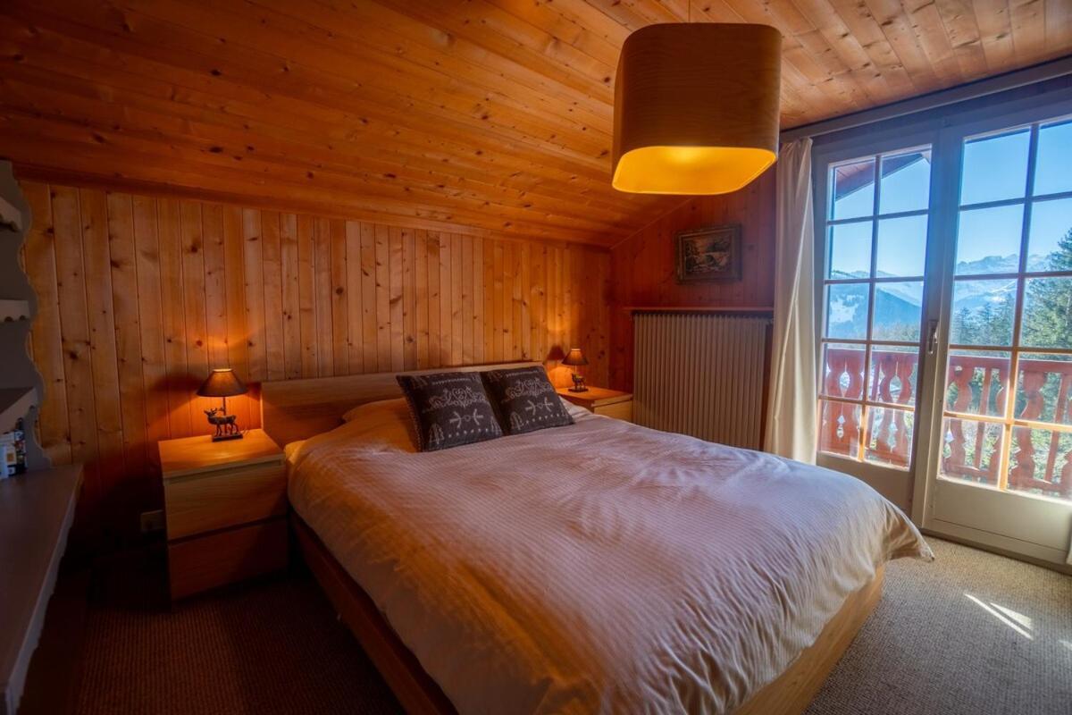 Chalet For 6 People Ideally Located In Gryon Villa Eksteriør billede