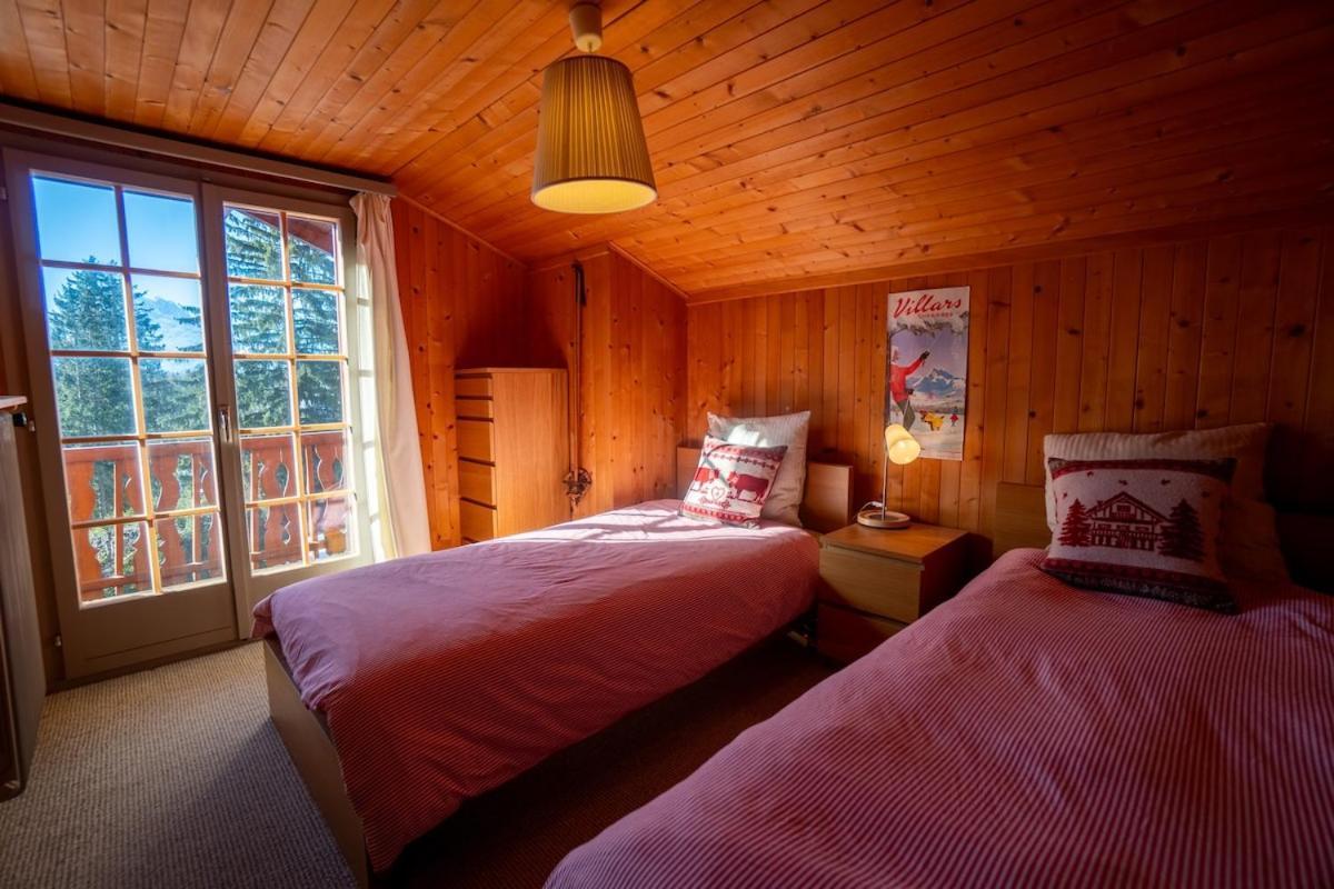 Chalet For 6 People Ideally Located In Gryon Villa Eksteriør billede